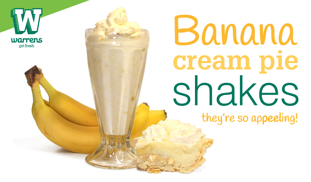 banana cream pie shakes they're so appeeling